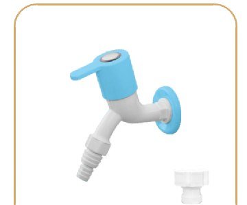 Nozzle Bib Cock With Flange